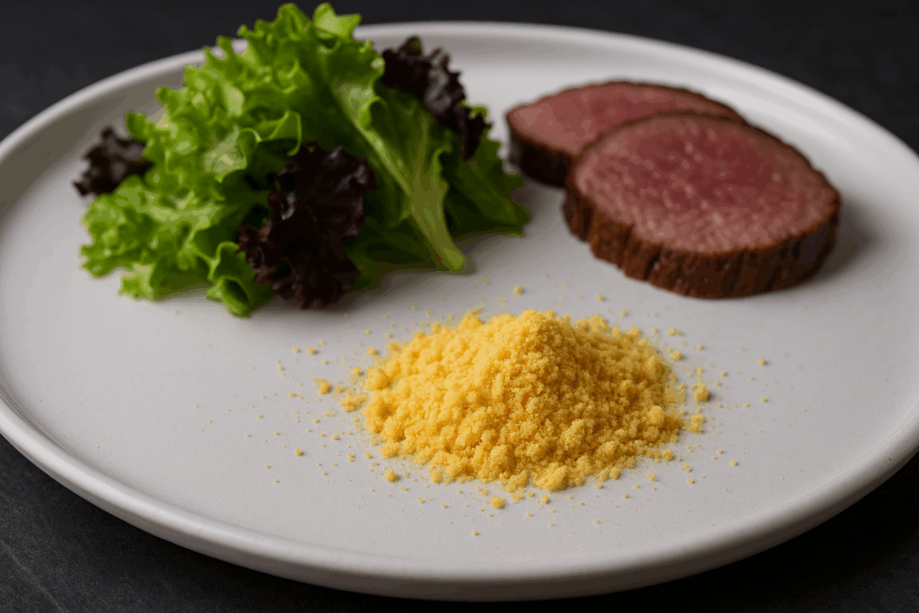 pó de azeite com maltodextrina